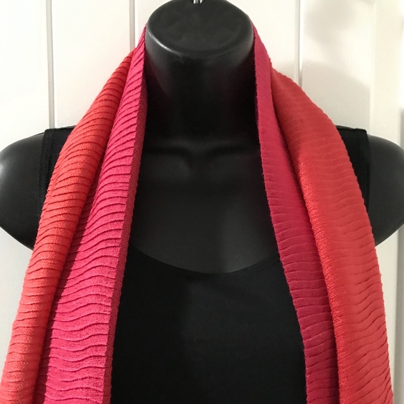 Icing Accessories - Sunset Wave Fringe Scarf-NWT